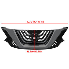 Load image into Gallery viewer, Labwork Front Plastic Grille Bumper For 2015-2018 Nissan Murano Chrome Black Painted