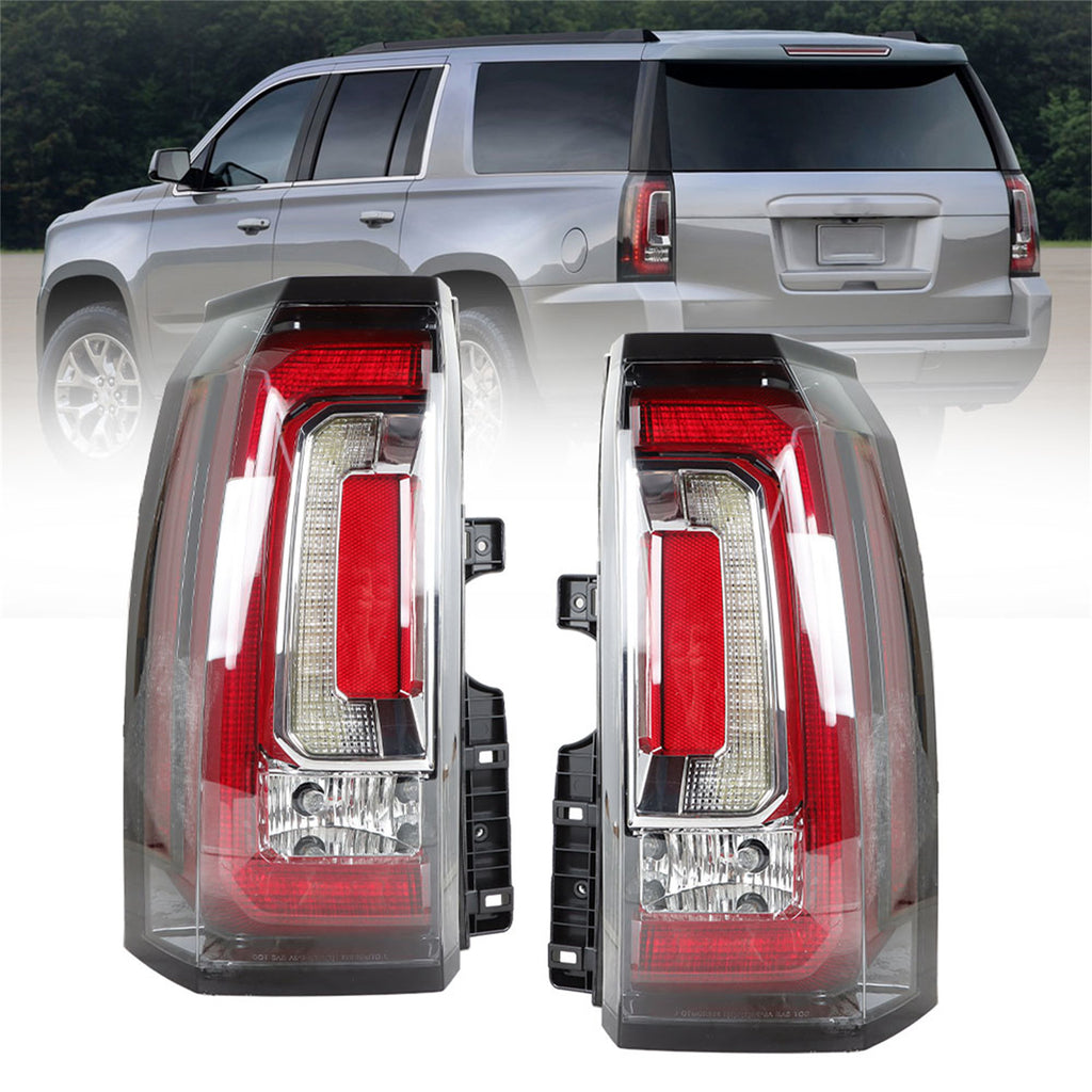 Rear Tail Light LED Brake Taillamp Fit For 2015-2020 GMC Yukon Left+Right Side