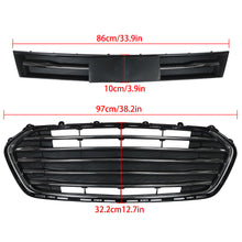 Load image into Gallery viewer, Front Bumper Upper Lower Grille For Chevrolet Trax 2017-2020 Black Plastic Trim