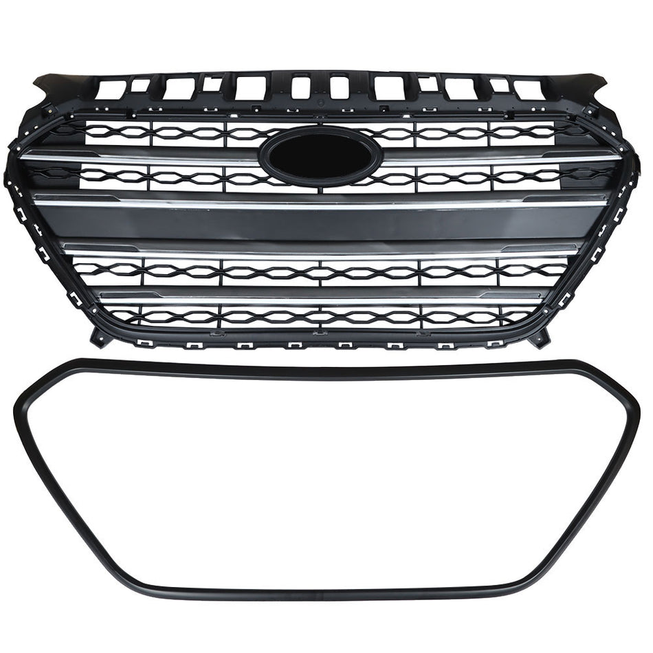 Labwork Front Bumper Radiator Grille Assembly For 2016 -17 Hyundai Elantra GT