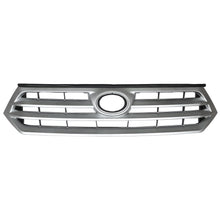 Load image into Gallery viewer, Labwork Grille Grill Bumper Front Upper For 2011-2013 Toyota Highlander Silver Black