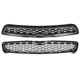 Chrome Front Bumper Upper & Lower Grille Fit For Chevy Malibu LS LT2013 new