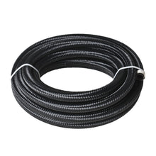 Load image into Gallery viewer, 20FT Braided Fuel Hose Line &amp; 8AN Swivel Hose End Fitting Kit Black Lab Work Auto