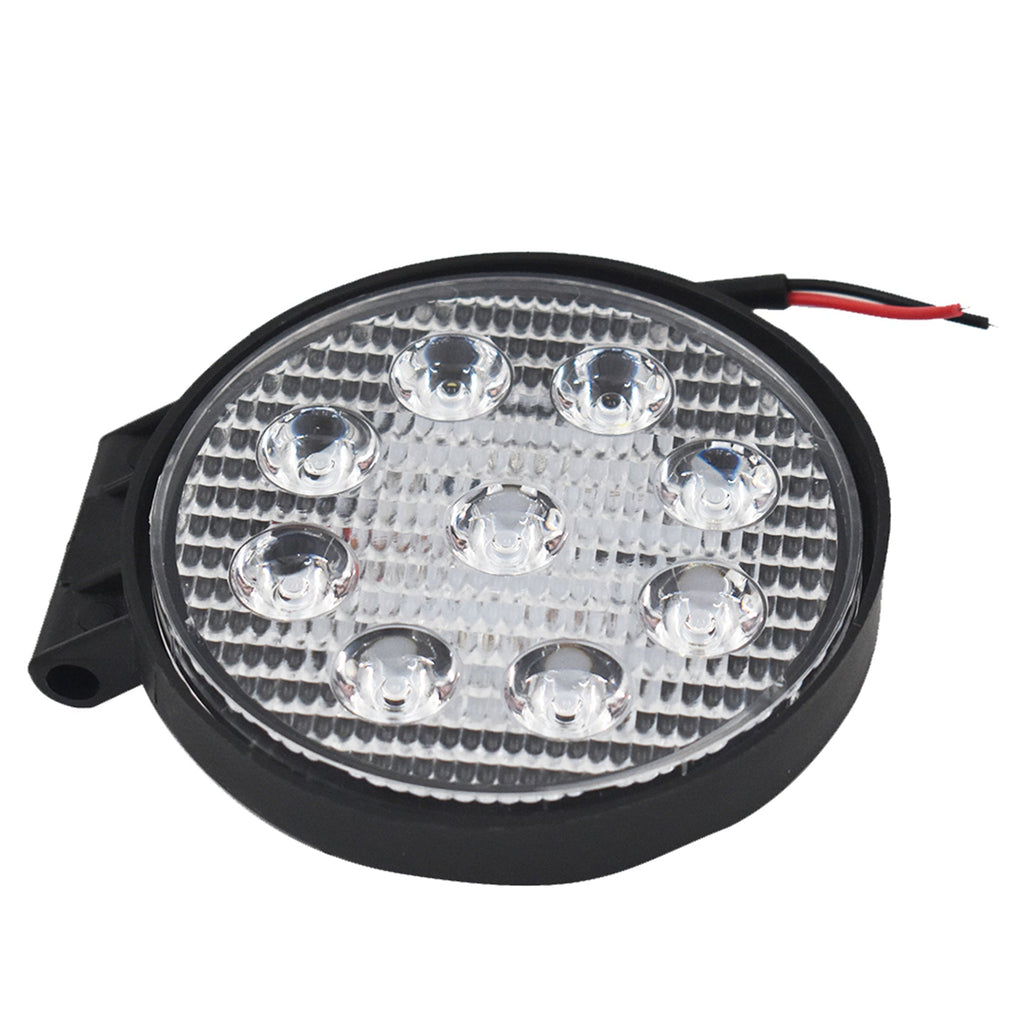 20x 540W 27W Round Flood LED Work Light Bar Offroad Driving Lamp SUV Boat Truck Lab Work Auto