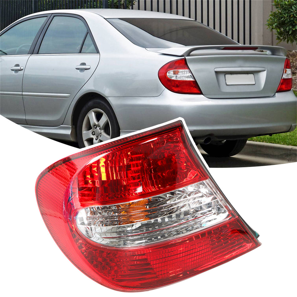 labwork Driver Side Tail Light Replacement for 2002-2004 Toyota Camry Rear Tail Light Brake Lamp Assembly LH Left Side TO2800143 81560AA050