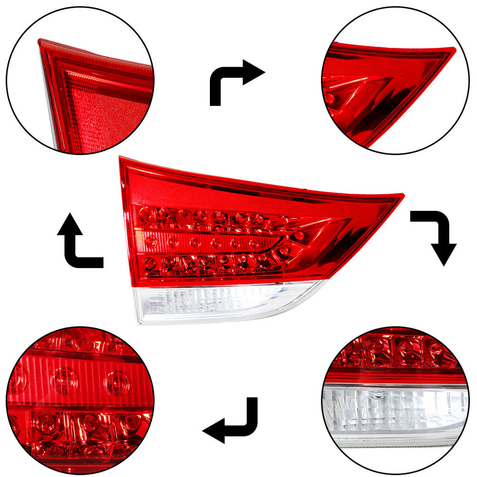 Labwork Tail Light Lamp Driver Side Inner Rear Brake Lamp For Toyota Sienna 2011-2014