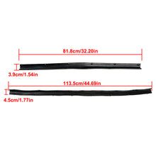 Load image into Gallery viewer, Lower Door Weatherstrip Seal 4 Pieces Kit Front &amp; Rear for 1999-2017 F-250 F-350 F-450 Super Duty F650 F750