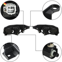 Load image into Gallery viewer, RH&amp;LH Headlights For 2009-2012 Toyota Rav4 Sport Headlamp Halogen Black Housing