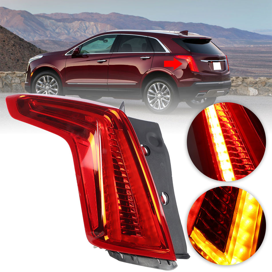 Labwork LED Tail Light Assembly Set For 2017-2021 Cadillac XT5 Driver Left Rear Side