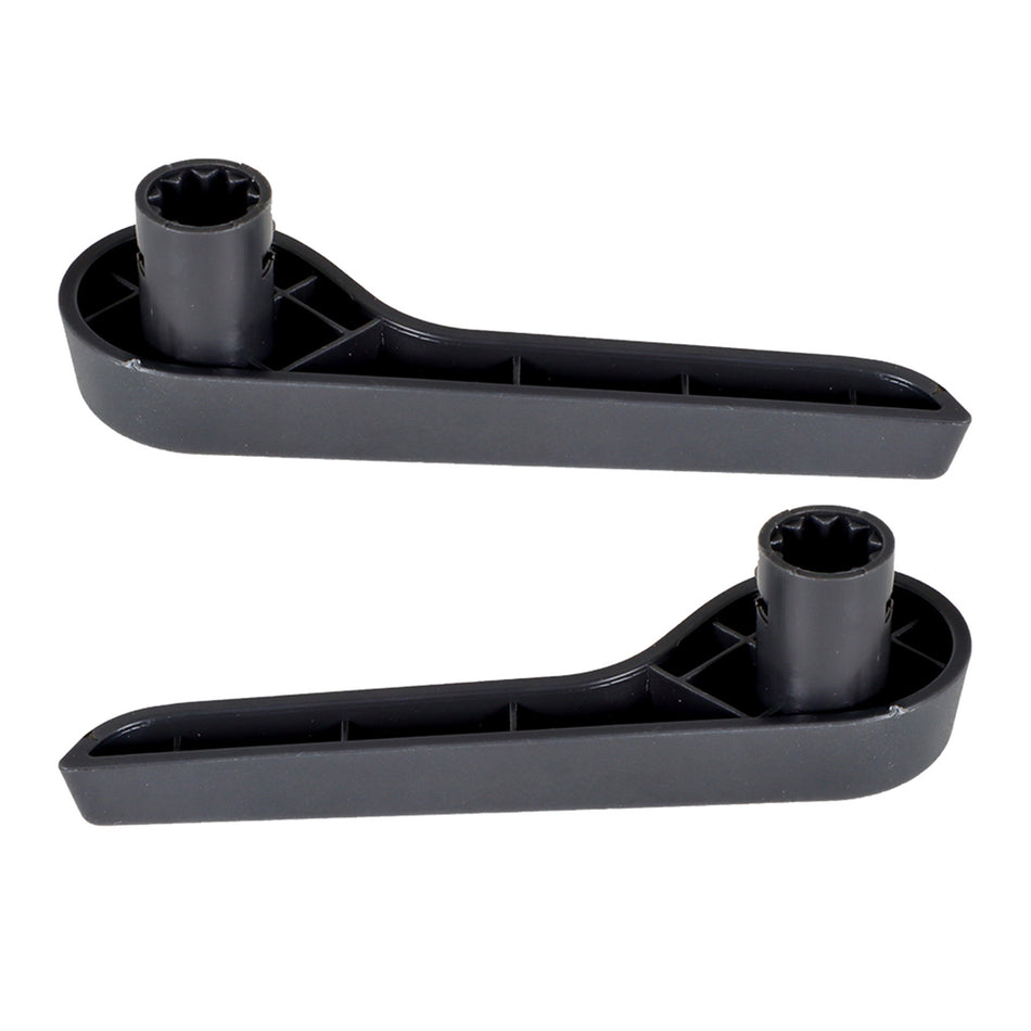 2PCS Front Seat Recliner Handle Lever Seat Back Adjustment for Chevy Silverado Suburban GMC Sierra Yukon 2007-2014