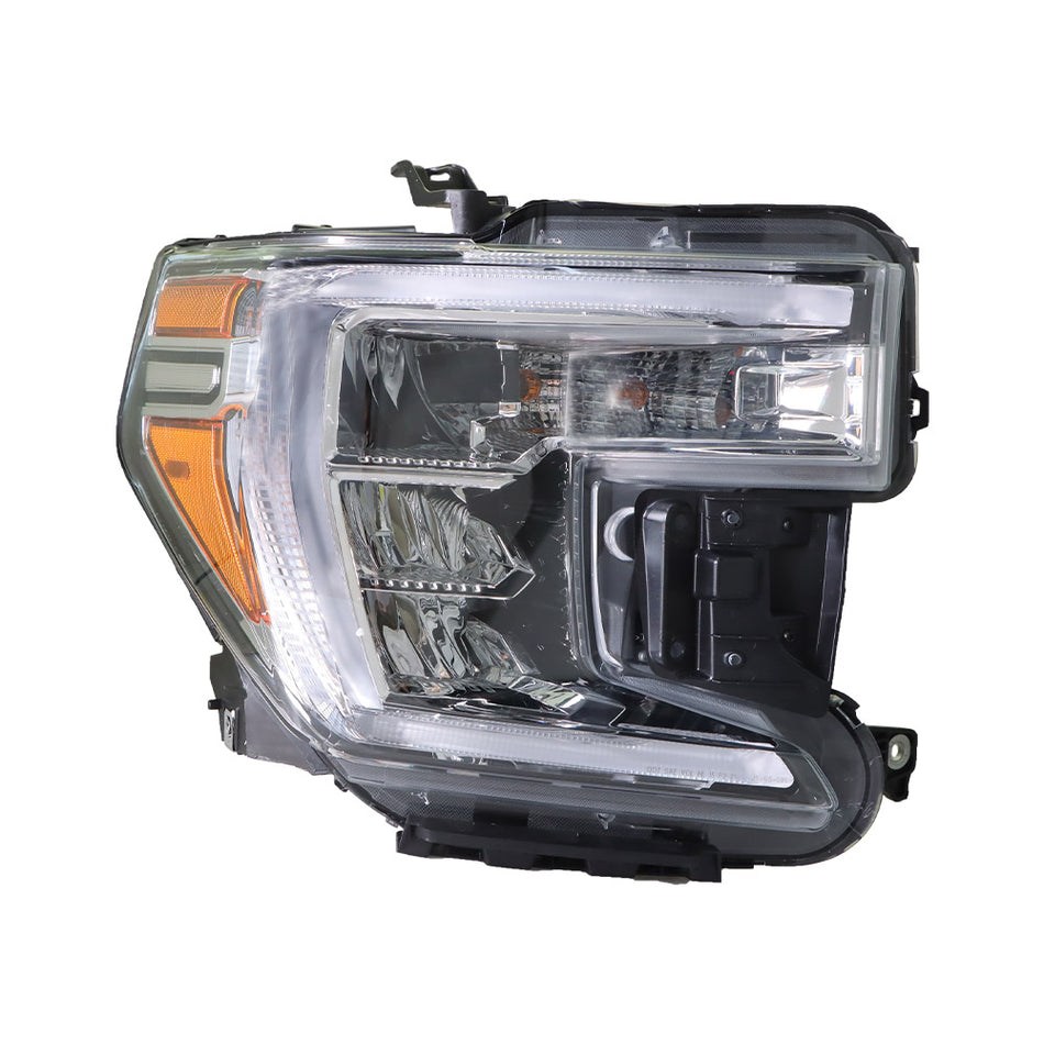 Labwork Right Headlight For 2019-2021 GMC Sierra 1500 Halogen w/ DRL Headlamp