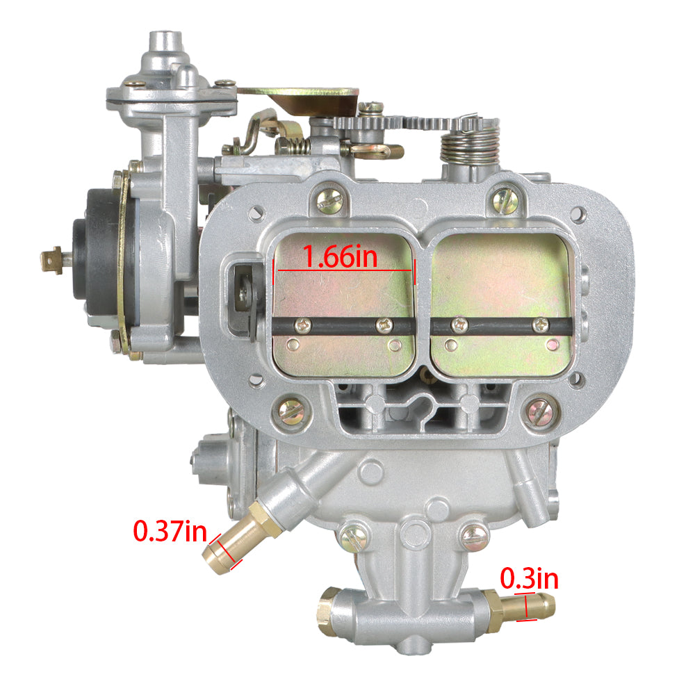 Universal Carburetor For FIAT RENAULT FORD VW 4C 38x38 2 Barrel 38/38