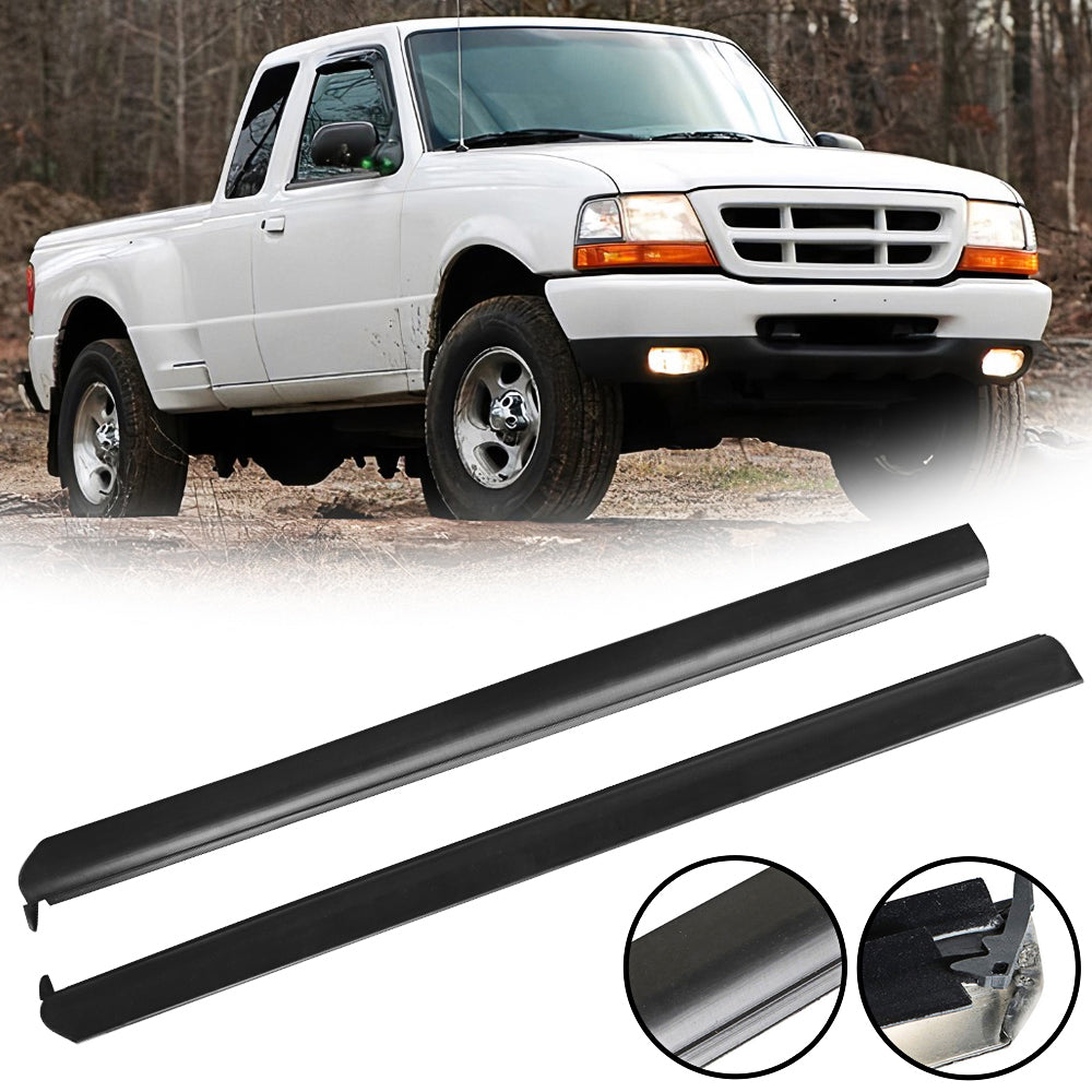 LH+RH Window Seal Belt Weatherstrip Molding Trim For 1999-2011 Ford Ranger