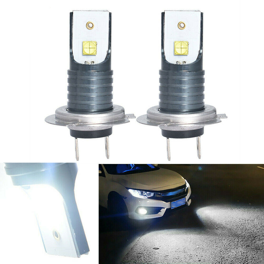 2x H7 LED Headlight Conversion 110W 30000LM 6000K Error Free Canbus Bulb Set Lab Work Auto