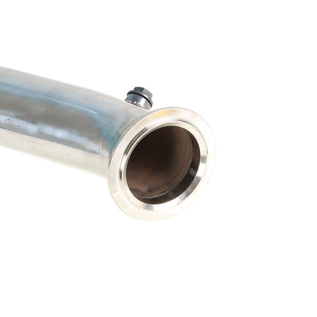 3.5" Turbo Catless Downpipe For N55 535i 640i 740Li F01/F10/F11/F07 F12/F13 Lab Work Auto