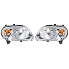 Load image into Gallery viewer, Right+Left Headlights For 2006-2011 Chevy HHR Halogen Chrome Housing Clear Lens