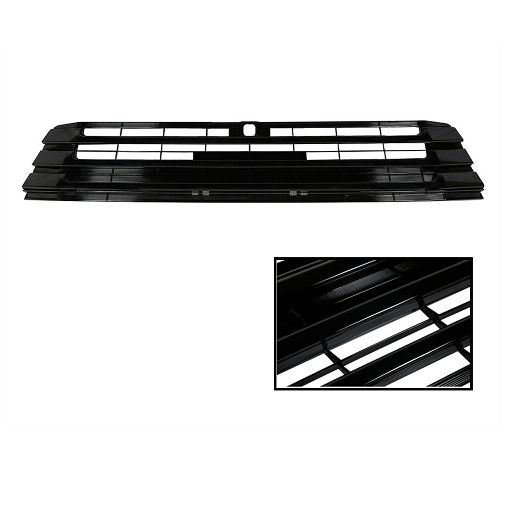 Gloss Upper Lower Radiator Bumper Grille for 2017-2019 Toyota Highlander