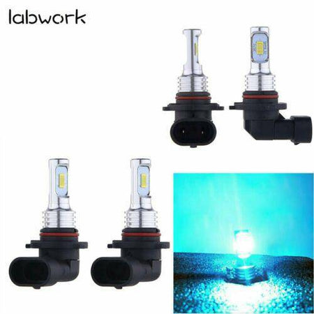 4 PSC Combo 9005 9006 LED Headlight Bulbs Kit High&Low Beam  35W 8000K Lab Work Auto