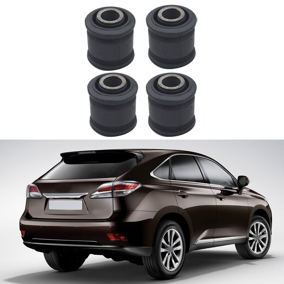 4 Rear Assembly Arm Knuckle Bushing For Toyota Camry 01-11 & Lexus ES300 01-06 Lab Work Auto