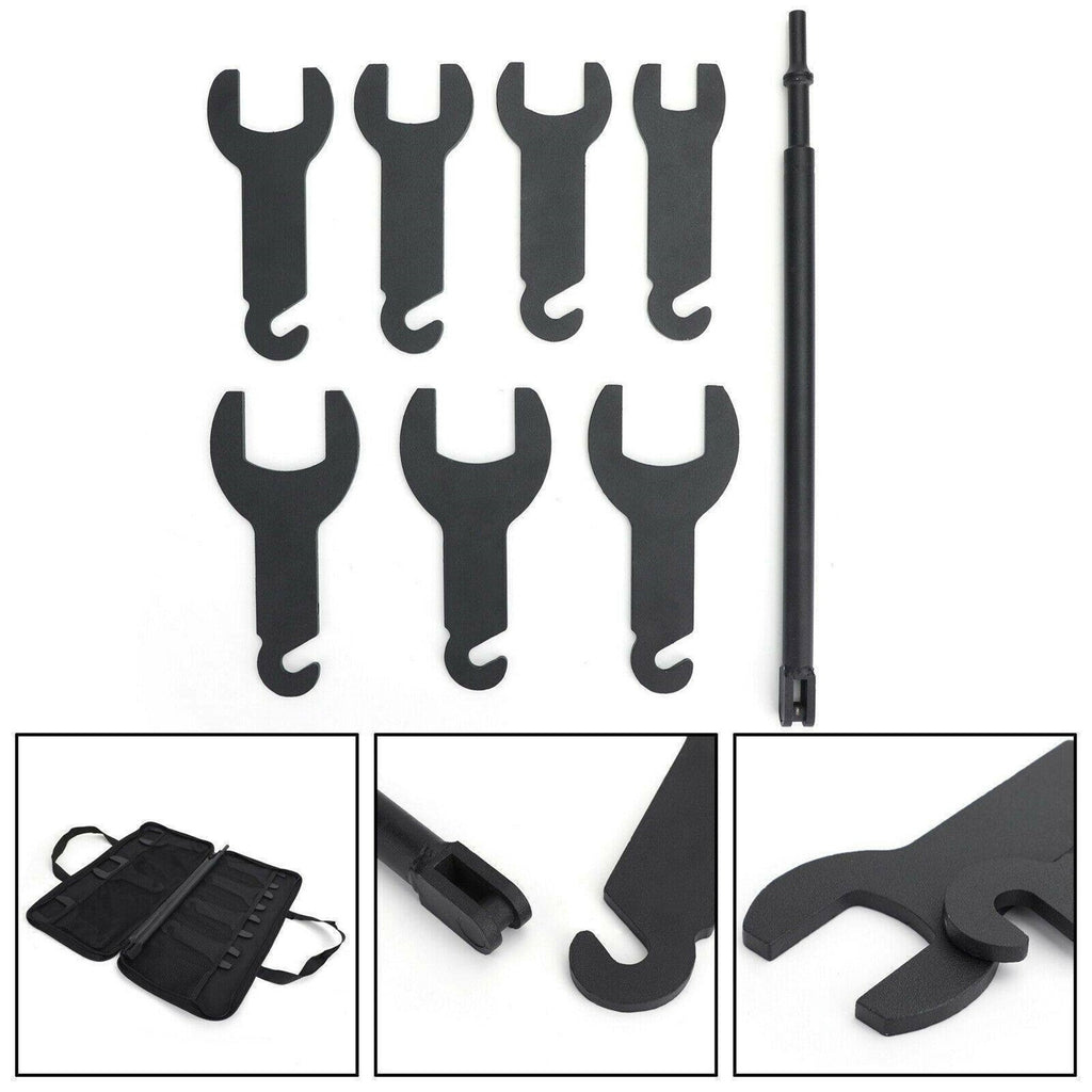 43300 For Ford/GM/Chrysler/Jeep Pneumatic Fan Clutch Wrench Set Removal Tool Kit Lab Work Auto