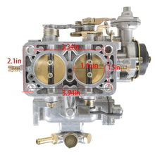 Load image into Gallery viewer, Universal Carburetor For FIAT RENAULT FORD VW 4C 38x38 2 Barrel 38/38