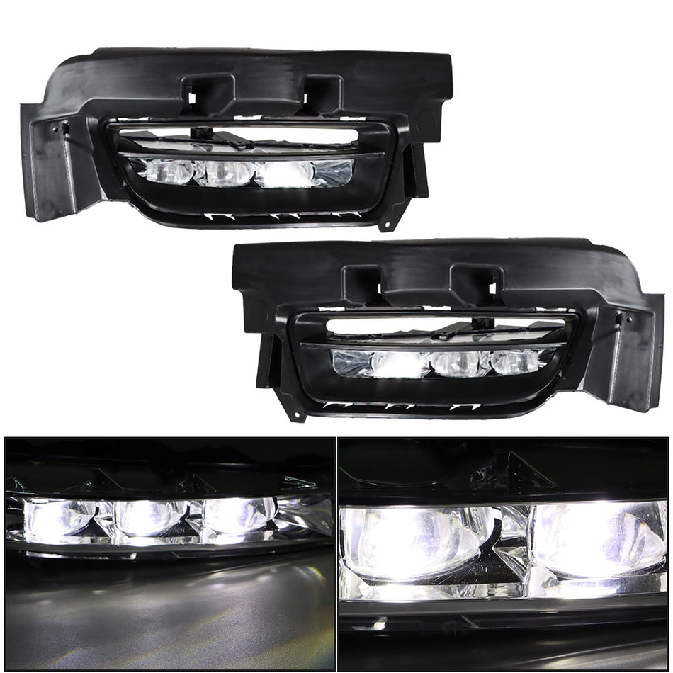 Labwork Fog Light Bumper Lamp For 2015-2020 Dodge Charger w/Switch LED