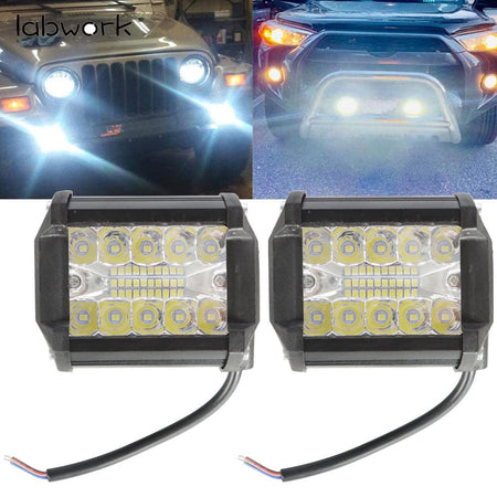 4Inch Combo LED Work Light Spotlight Off-road Driving Fog Lamp Truck Boat 400W Lab Work Auto