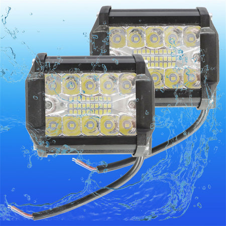 4Inch Combo LED Work Light Spotlight Off-road Driving Fog Lamp Truck Boat 400W - Lab Work Auto