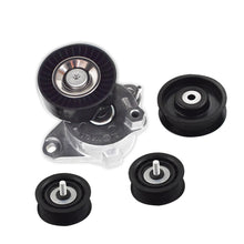 Load image into Gallery viewer, 4PCS Belt Tensioner W/ Pulley + Idler Pulley for Mercedes C300 C350 E350 ML350 Lab Work Auto