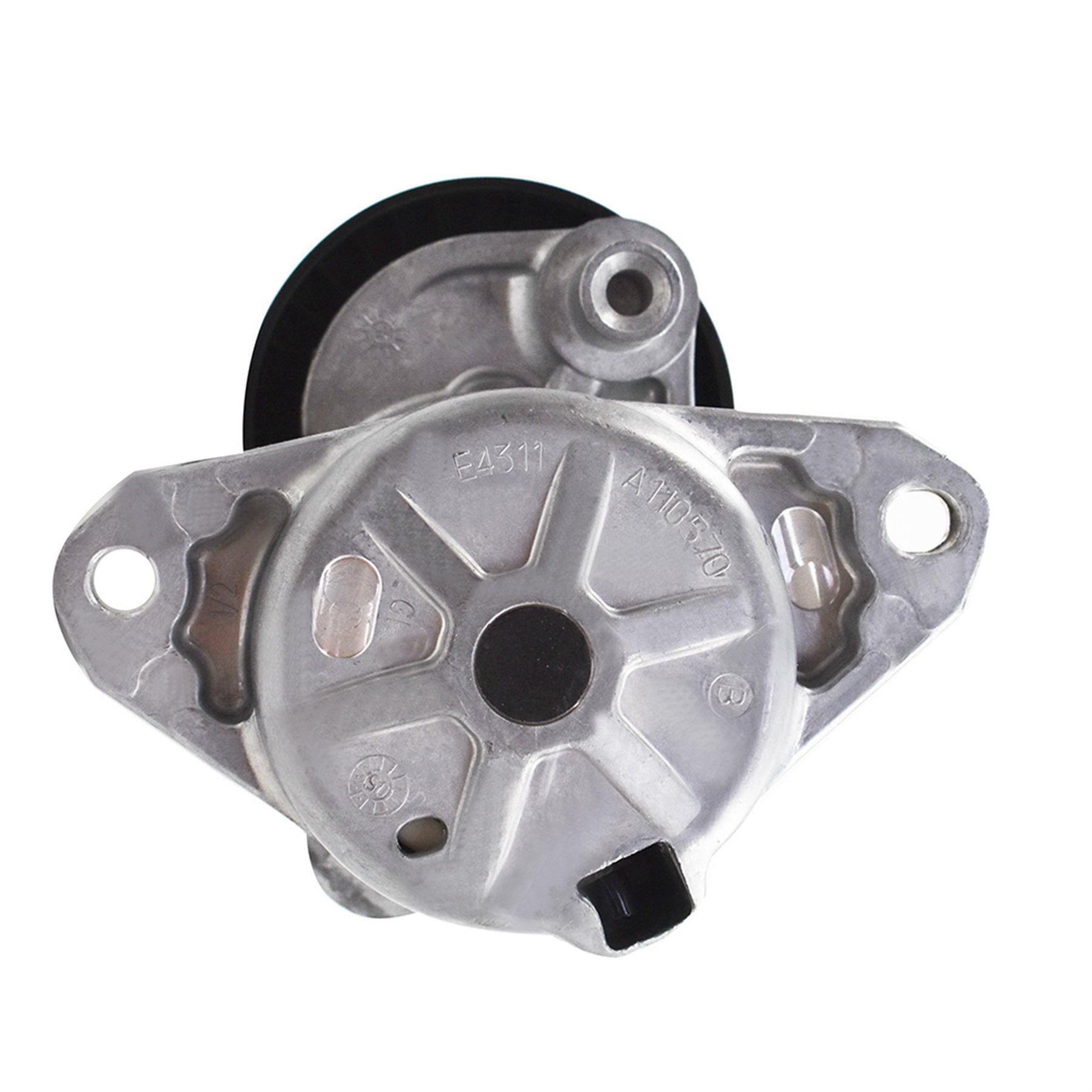 4PCS Belt Tensioner W/ Pulley + Idler Pulley for Mercedes C300 C350 E350 ML350 Lab Work Auto