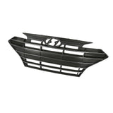 Labwork Front Grille Bumper For 2019 Hyundai Elantra Sedan Korea Black Plastic