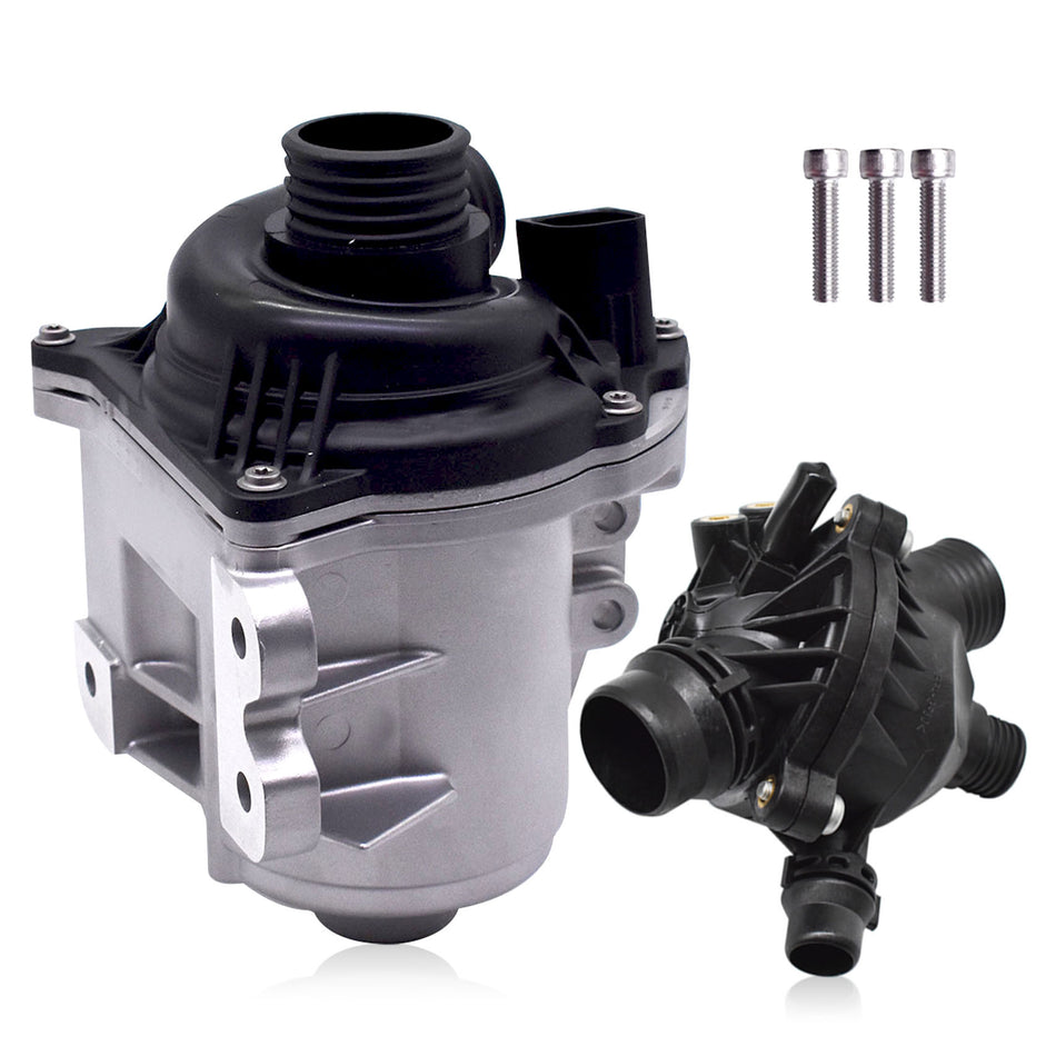 labwork Electric Engine Water Pump w/ Coolant Thermostat for BMW X1 X3 X4 X5 X6 Z4 135i 135is 335i 335xi 535i 535xi 640i 740i