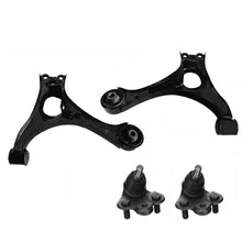 Load image into Gallery viewer, 4pc Front Lower Control Arm Set Ball Joints for Honda Civic Acura CSX 2006-2011 Lab Work Auto