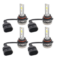 Load image into Gallery viewer, 4x 9005+9006 3200W 520000LM Combo LED Headlight High/Low Beam 6000K White Lab Work Auto