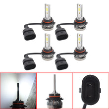 Load image into Gallery viewer, 4x 9005+9006 3200W 520000LM Combo LED Headlight High/Low Beam 6000K White Lab Work Auto