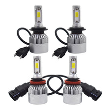 Load image into Gallery viewer, 4x Kit High Low Beam Total 3400W 510000LM 6500K  Combo H11 H7 LED Headlight Bulb Lab Work Auto