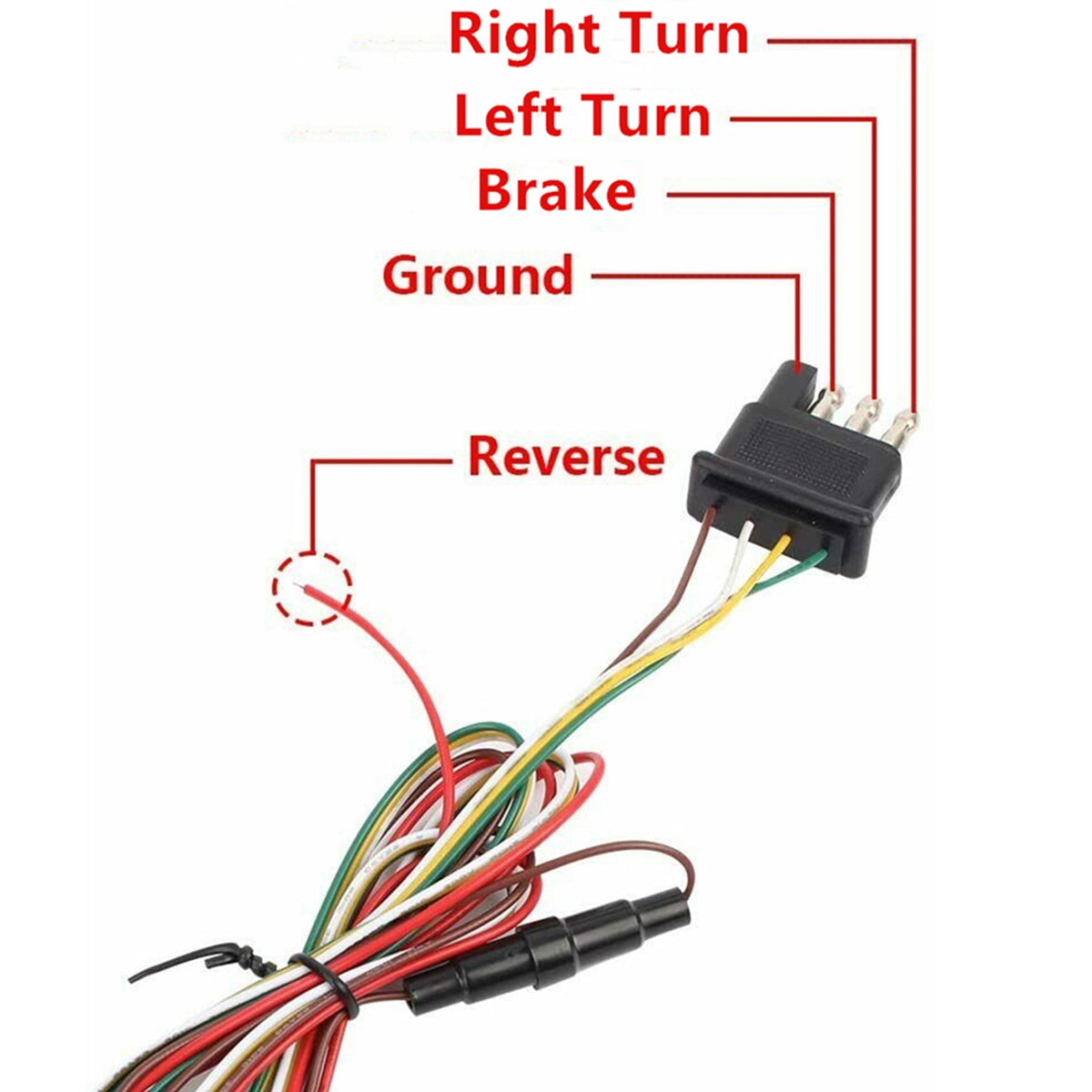 5-Function Tailgate LED For SUV Jeep Strip Brake Signal Light Truck 60" Flexible Lab Work Auto