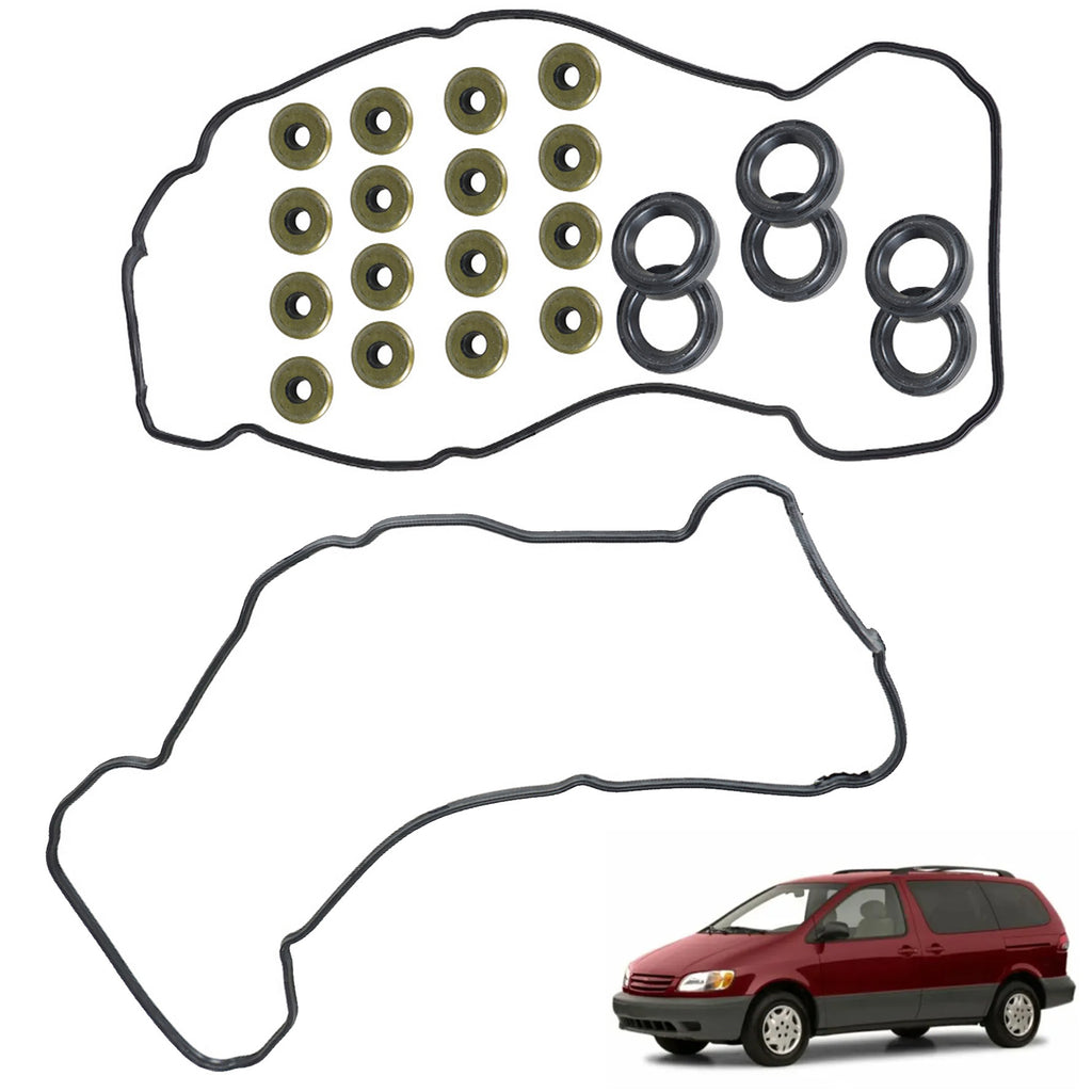 labwork Valve Cover Gasket Set VS50471R Replacement for Toyota Camry Avalon Sienna Lexus ES300 3.0L