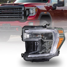 Load image into Gallery viewer, Driver Left Side Headlight For 2019-2021 GMC Sierra 1500 Halogen w/ DRL Headlamp