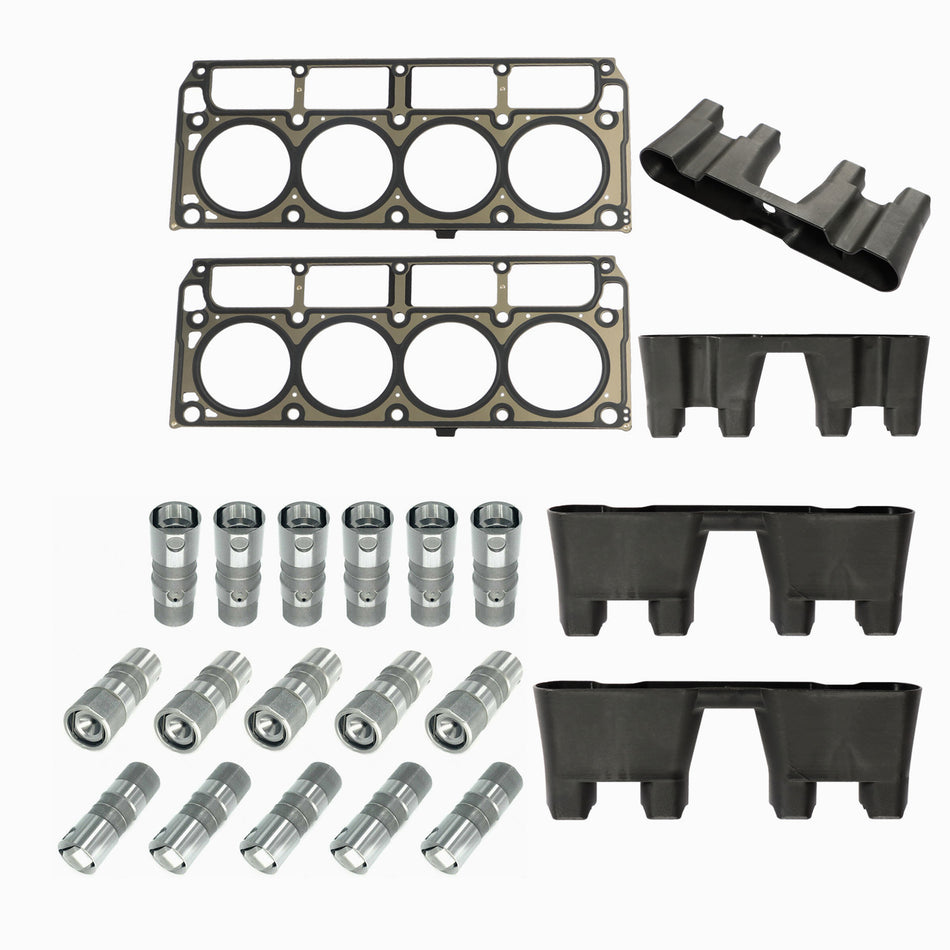 labwork Cylinder Head Gaskets Lifters Trays Kit 12622033 Replacement for Camaro Silverado Corvette GTO 5.3L 5.7L 6.0L