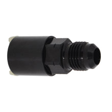 Load image into Gallery viewer, -6AN AN6 Fuel Adapter Fitting to 3/8 Quick Connect LS W/ Clip Female Black GM Lab Work Auto