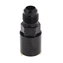 Load image into Gallery viewer, -6AN AN6 Fuel Adapter Fitting to 3/8 Quick Connect LS W/ Clip Female Black GM Lab Work Auto