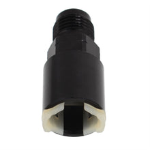 Load image into Gallery viewer, -6AN AN6 Fuel Adapter Fitting to 3/8 Quick Connect LS W/ Clip Female Black GM Lab Work Auto