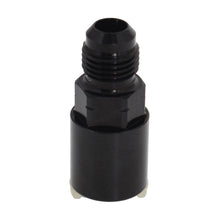 Load image into Gallery viewer, -6AN AN6 Fuel Adapter Fitting to 3/8 Quick Connect LS W/ Clip Female Black GM Lab Work Auto