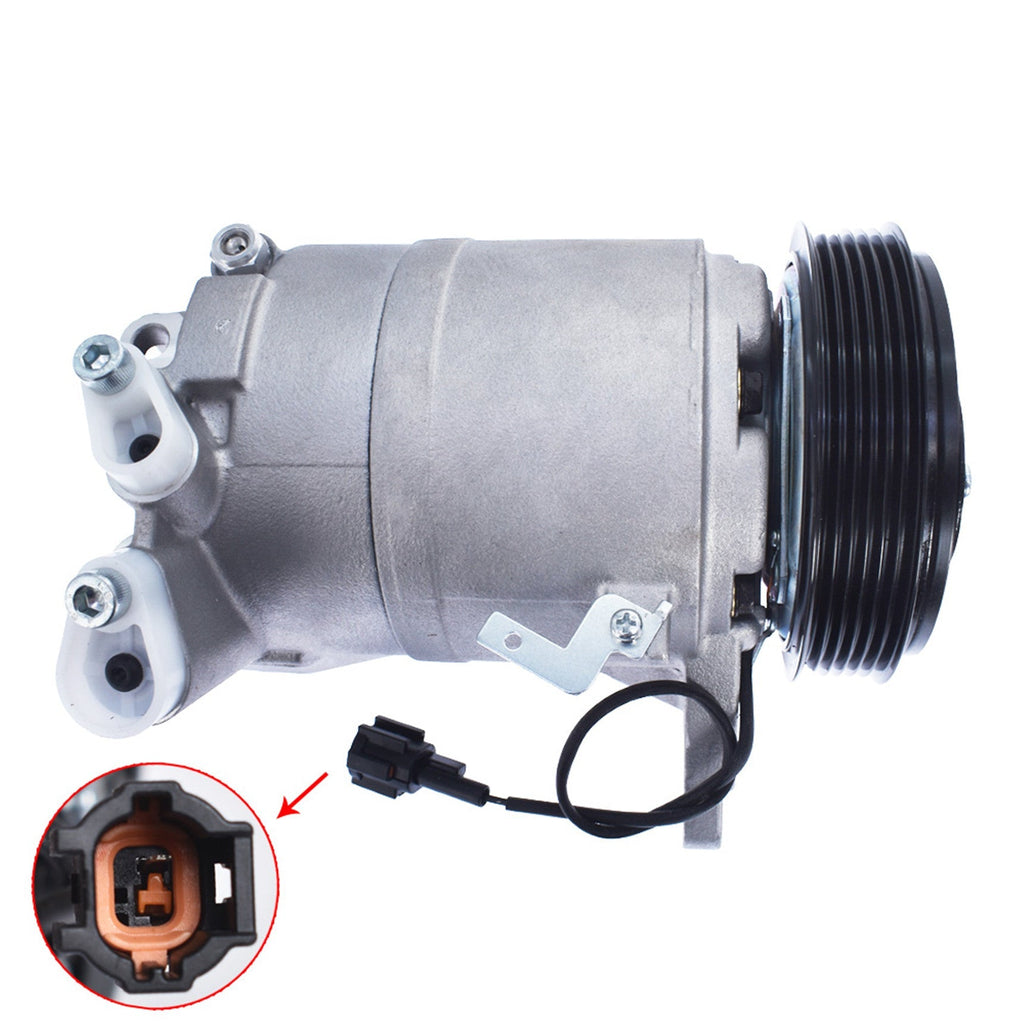 A/C Compressor 67465 Fit For Nissan Murano 03-07 Quest 04-09 V6 3.5L DKS17D Lab Work Auto