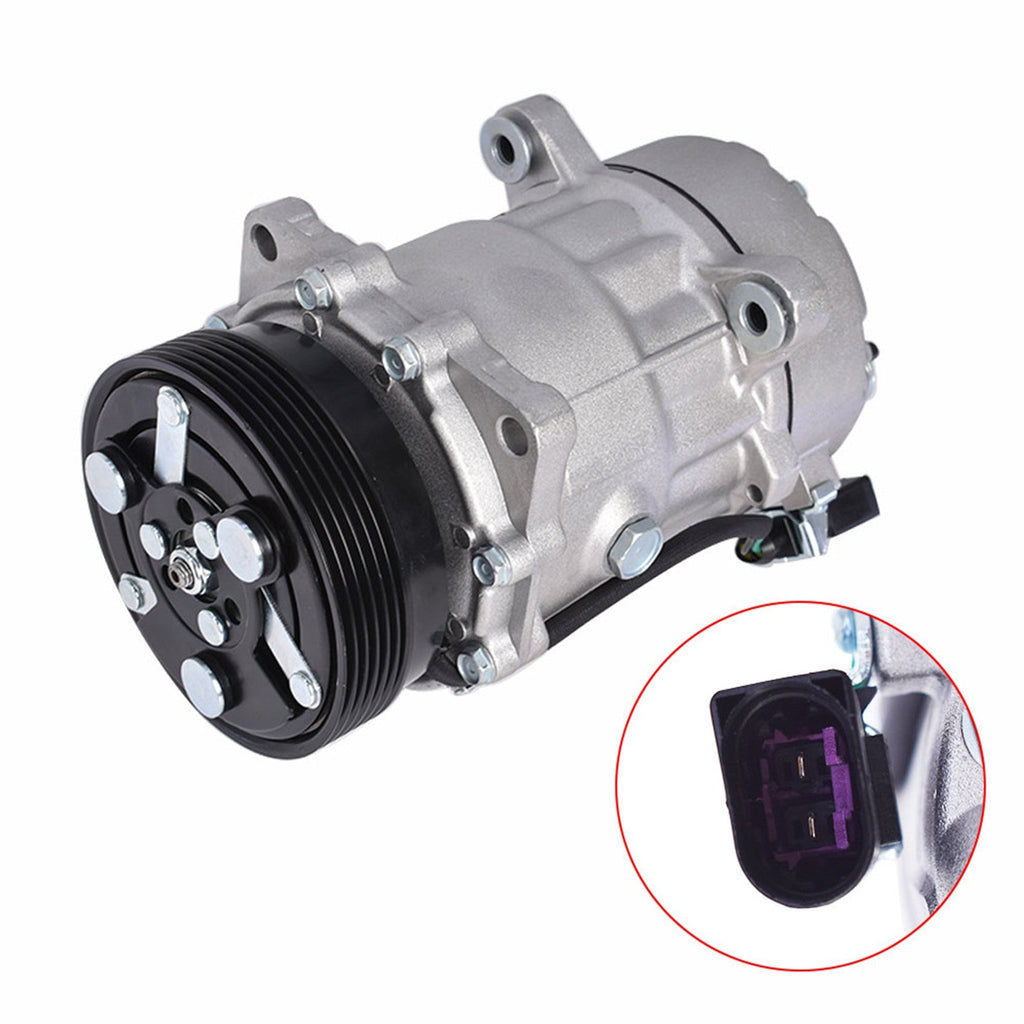 A/C Compressor 77554 For Audi TT,Quatro,Volkswagen Jetta,Golf Beetle Lab Work Auto 