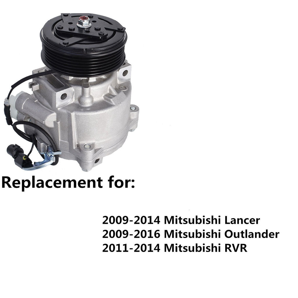 AC Compressor 7813A618 CO 29091C For 09-15 Mitsubishi Lancer Outlander RVR Lab Work Auto