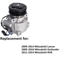 Load image into Gallery viewer, AC Compressor 7813A618 CO 29091C For 09-15 Mitsubishi Lancer Outlander RVR Lab Work Auto