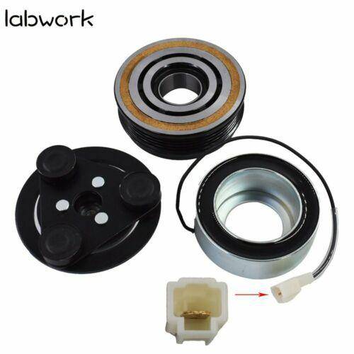 AC Compressor Clutch KIT Plate Coil Bearing For Mazda 3 Mazda 5 04-09 2.0L 2.3L Lab Work Auto