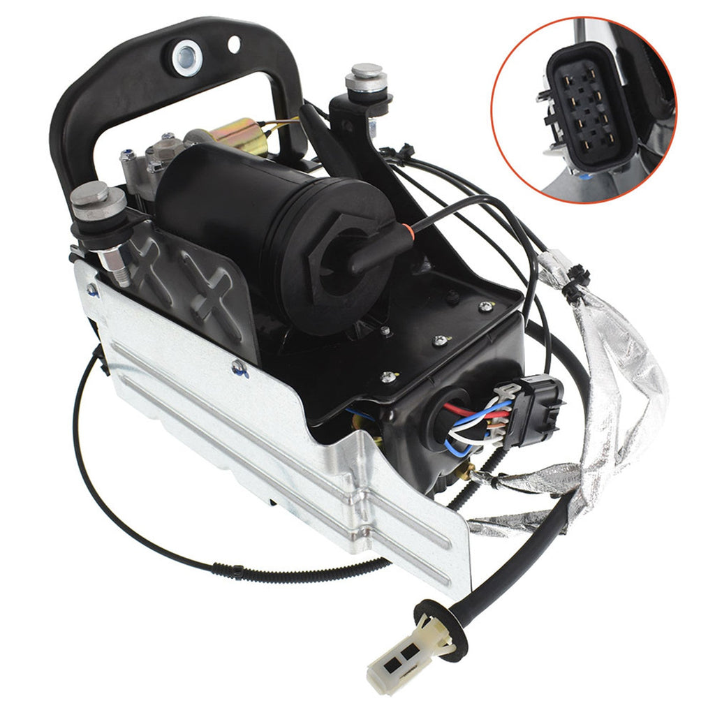 Air Suspension Compressor Pump for Cadillac XTS 3.6L V6 2013-2018 22983463 Lab Work Auto